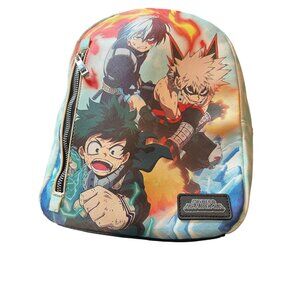 My Hero Academia Backpack Featuring Deku Bakugo & Todoroki Anime School Bag